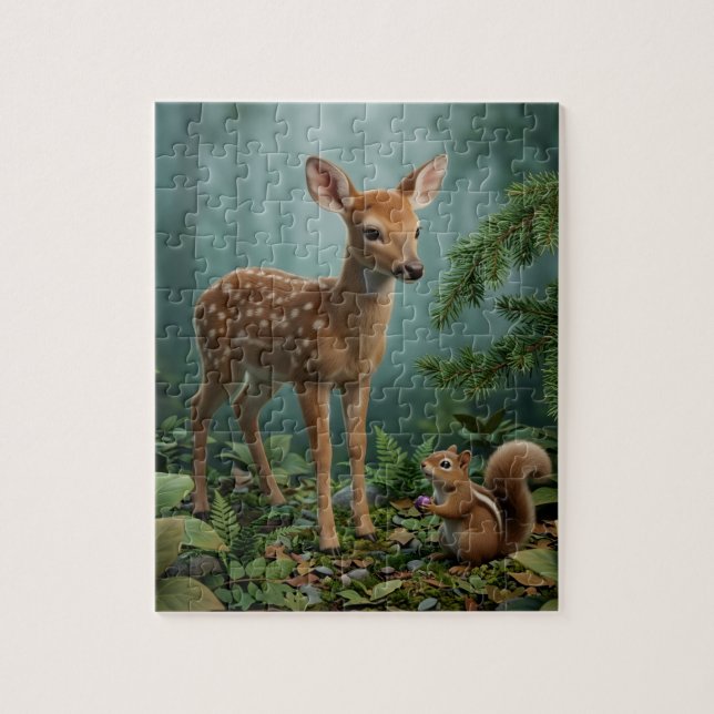 Realistic Animal Art Jigsaw Puzzle (Vertical)