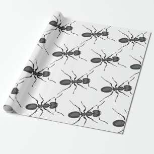 Realistic Ant Wrapping Paper