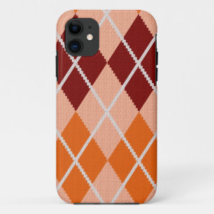 Realistic Argyle Cloth Case-Mate iPhone Case