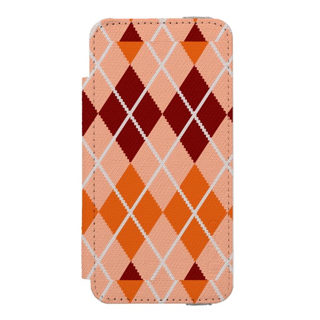 Realistic Argyle Cloth Incipio iPhone Wallet Case (Folio Front)