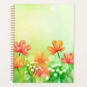 Realistic Blurred Spring Background-52374 Planner