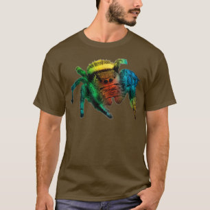 Realistic Colourful Tarantula Spider Lover T-Shirt