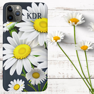Realistic Daisy Monogram  Case-Mate iPhone Case