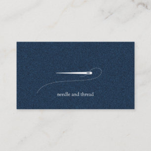 Realistic Denim Business Card No.4