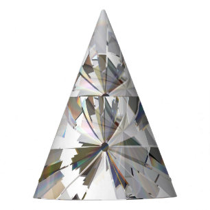 Realistic Diamond: 3D Close-Up Party Hat