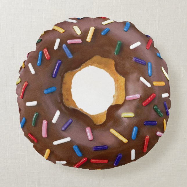 Realistic Doughnut Pillow (Front)