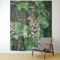 Realistic Grape Vine with Leaves – Fine Art