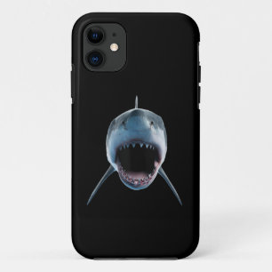 realistic great white shark Attack for lovers Case-Mate iPhone Case