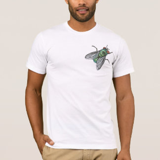 Realistic Green Bottle house Fly T-Shirt