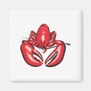 realistic lobster magnet