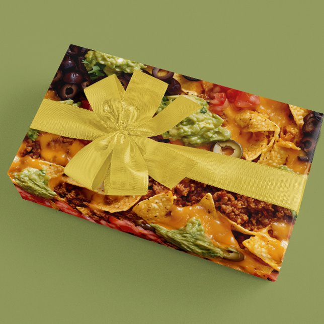 Realistic Nacho Mexican food Wrapping Paper (Creator Uploaded)