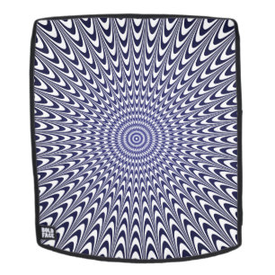 Realistic optical illusion backpack