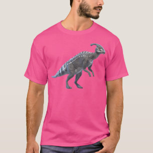 Realistic Parasaurolophus For Lovers Of Dinosaur T-Shirt