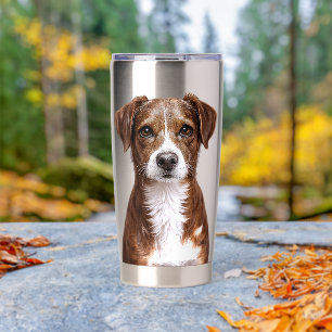 Realistic Pet Dog Insulated Tumbler