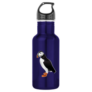 Realistic Puffin Bird 532 Ml Water Bottle