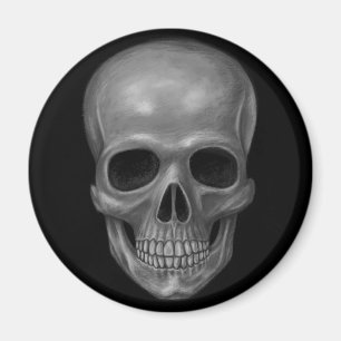 Realistic Skull Magnet