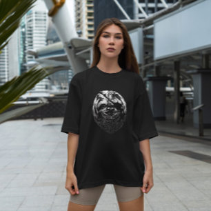 Realistic Sloth With Eye Patch T-Shirt