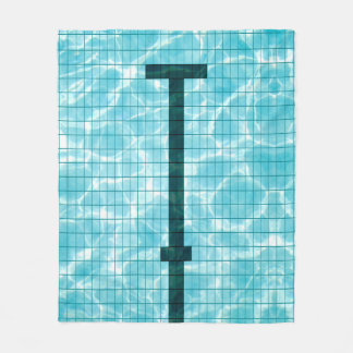 Realistic Swimming Pool Swimmer Pool Sports Mom Fleece Blanket