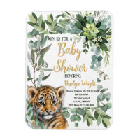 Realistic Tiger Cub Gender Neutral Baby Shower