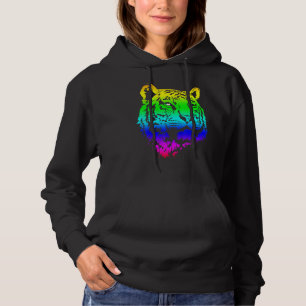 Realistic Tiger Head Skin Paw 2 Hoodie