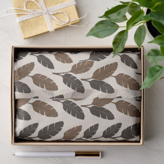 Realistic Tropical Banana Leaves Pattern Wrapping Tissue Paper