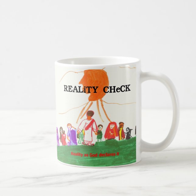 Reality Check - Feeding the 5,000 Coffee Mug (Right)