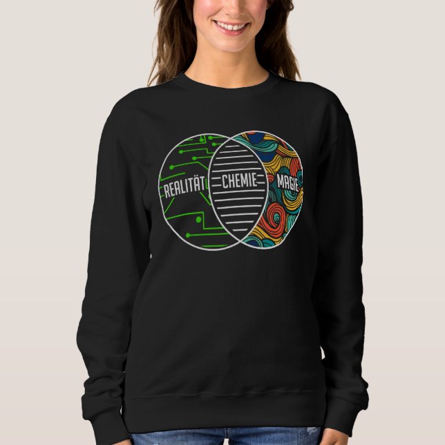 Reality Chemistry Magic Chemicals Laboratory Micro Sweatshirt (Front)