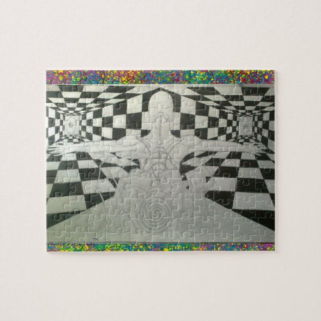 reality divided jigsaw puzzle (Horizontal)