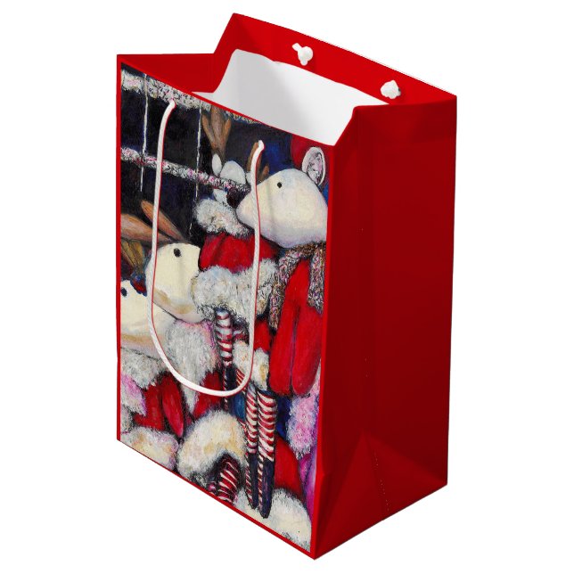 Reality on Vacation Medium Gift Bag (Front Angled)