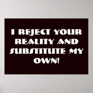 Reality Poster