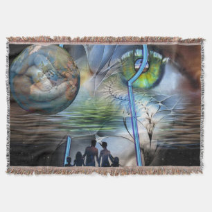 Reality Shifters Throw Blanket