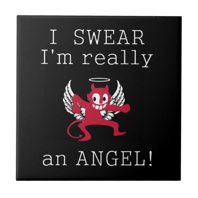 Really an Angel tile (Front)