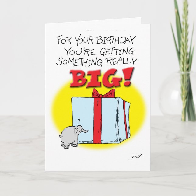 Really Big Card (Front)