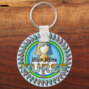 Really Cool Nurse Key Ring