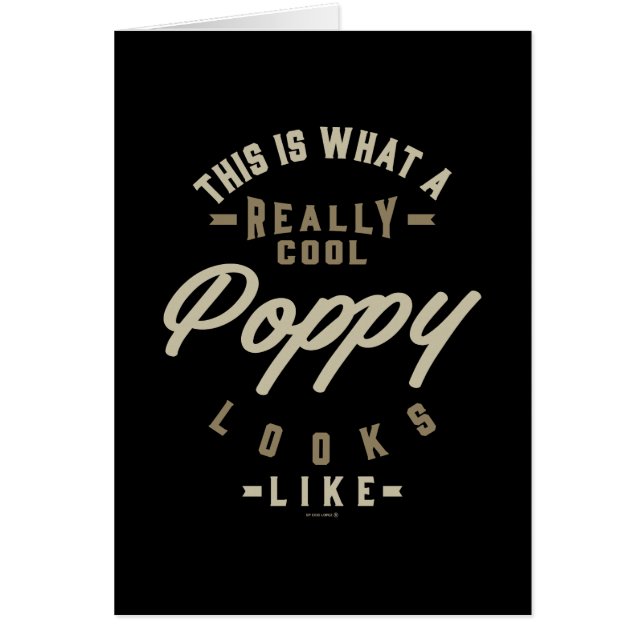 Really Cool Poppy (Front)