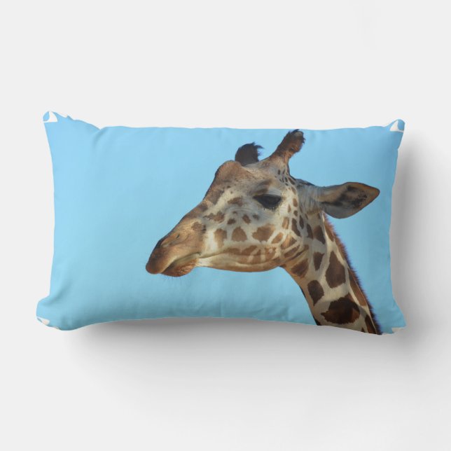 Really Cute Giraffe Lumbar Cushion (Front)