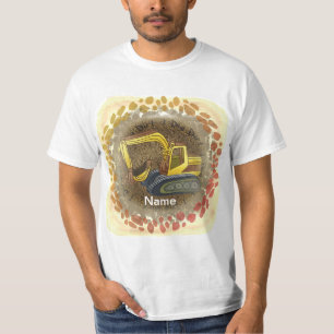 Really Dig Dirt bulldozer t-shirt 