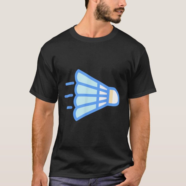 Really Like Badminton Shuttle Birdie 4  T-Shirt (Front)