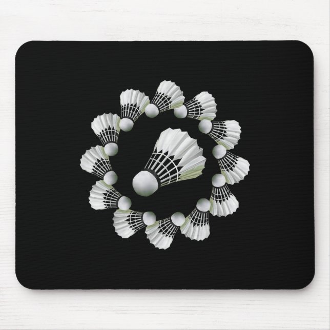Really Like Badminton Shuttle Birdie _9  Mouse Pad (Front)