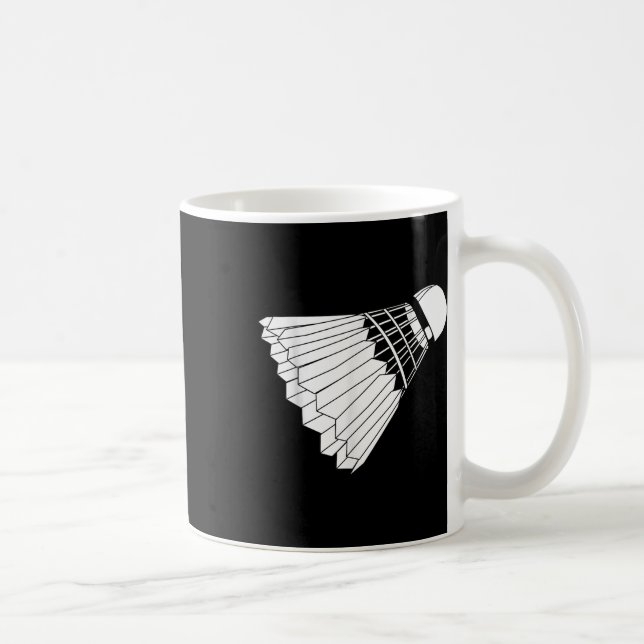 Really Like Badminton Shuttle Birdie  Coffee Mug (Right)