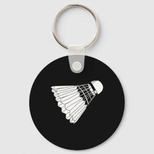 Really Like Badminton Shuttle Birdie Key Ring