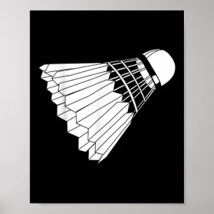 Really Like Badminton Shuttle Birdie Poster