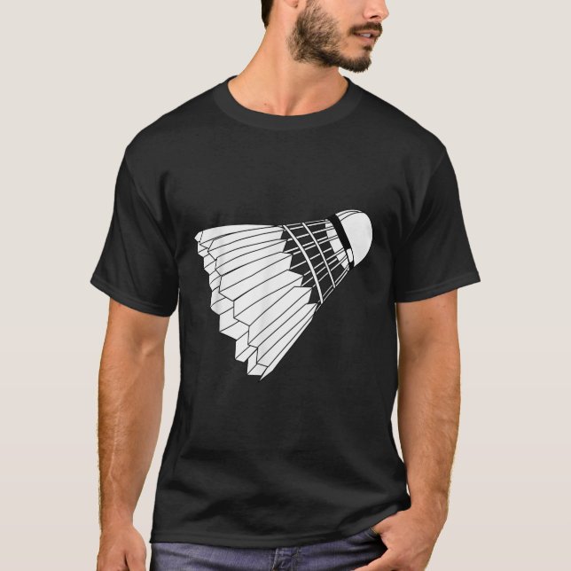 Really Like Badminton Shuttle Birdie  T-Shirt (Front)