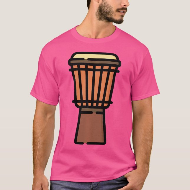 Really Like Djembe African Drums T-Shirt (Front)