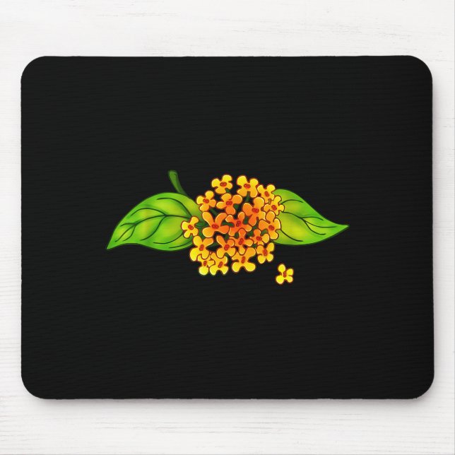 Really Like Osmanthus Flower Tea Eastern Asia  Mouse Pad (Front)