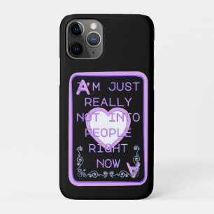 Really Not Into People Right Now Ace of Hearts Case-Mate iPhone Case
