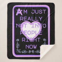 Really Not Into People Right Now Ace of Hearts