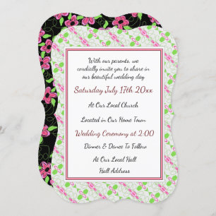 Really Pretty Wedding Invitation