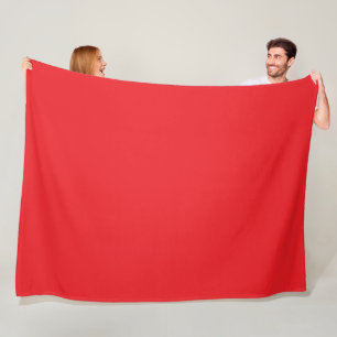 Really Red  Fleece Blanket