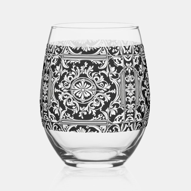Really Regal Stemless Wine Glass (Front)